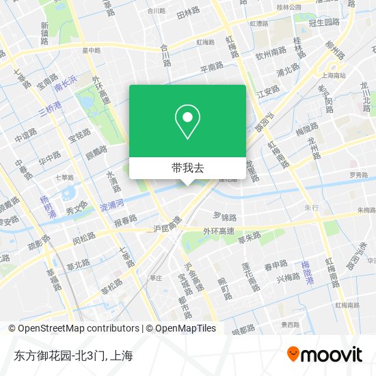东方御花园-北3门地图