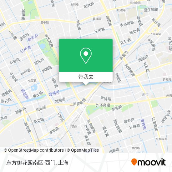 东方御花园南区-西门地图