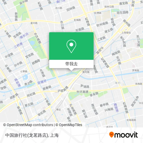 中国旅行社(龙茗路店)地图