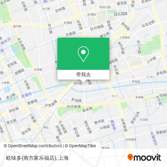 欧味多(南方家乐福店)地图