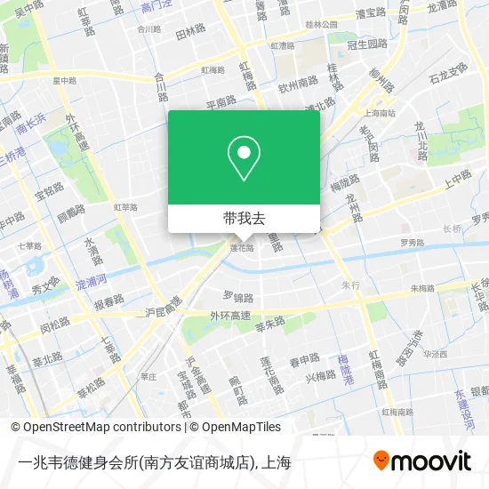 一兆韦德健身会所(南方友谊商城店)地图