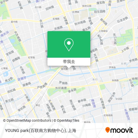 YOUNG park(百联南方购物中心)地图