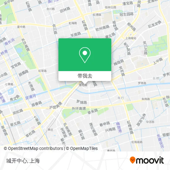城开中心地图
