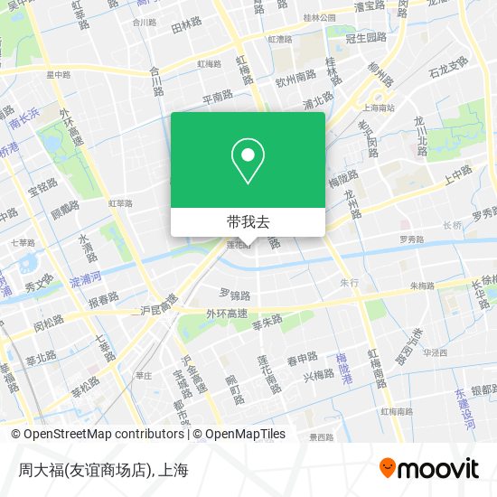 周大福(友谊商场店)地图