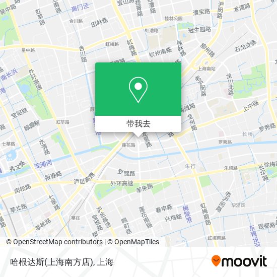 哈根达斯(上海南方店)地图