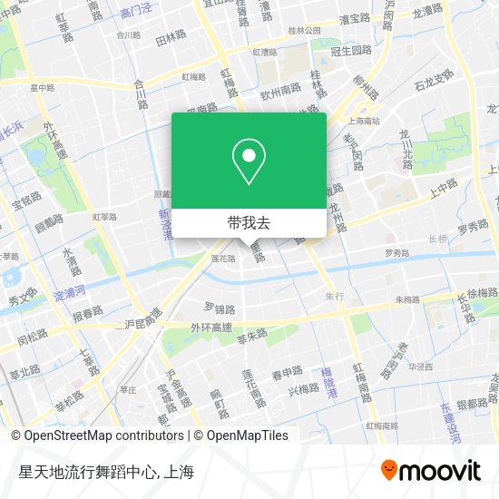 星天地流行舞蹈中心地图