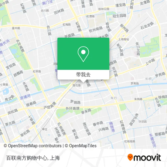 百联南方购物中心地图