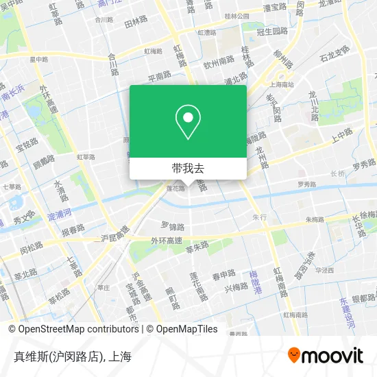 真维斯(沪闵路店)地图