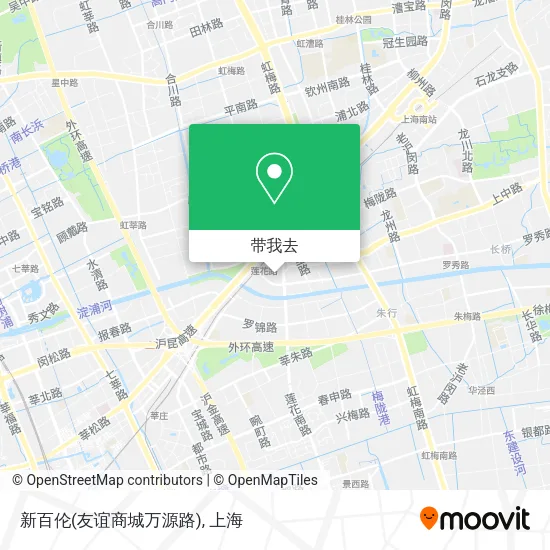 新百伦(友谊商城万源路)地图