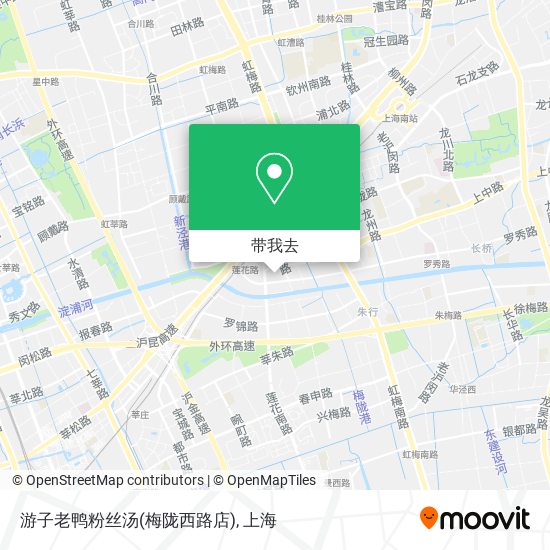 游子老鸭粉丝汤(梅陇西路店)地图