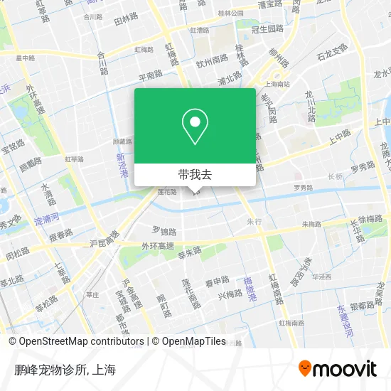 鹏峰宠物诊所地图