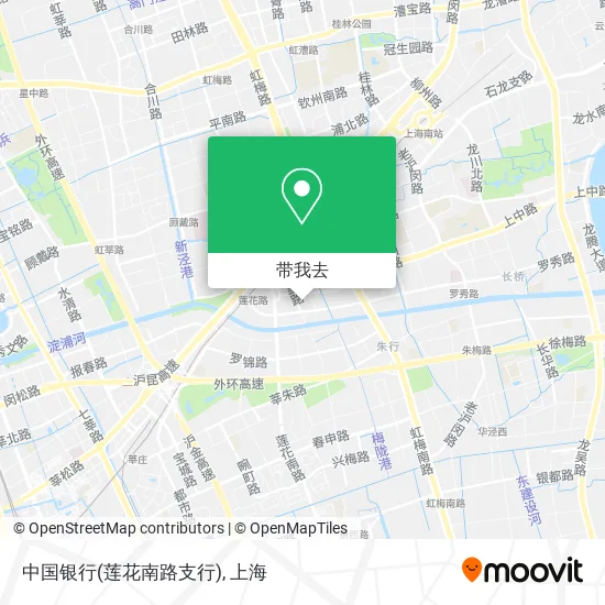 中国银行(莲花南路支行)地图
