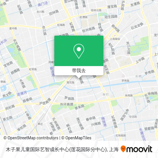 木子果儿童国际艺智成长中心(莲花国际分中心)地图