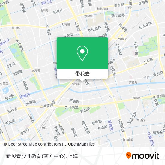 新贝青少儿教育(南方中心)地图