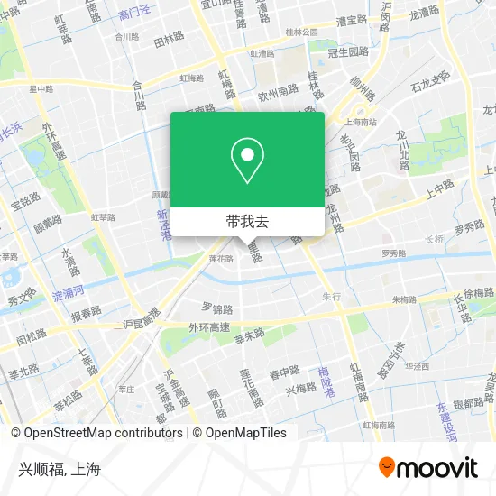 兴顺福地图