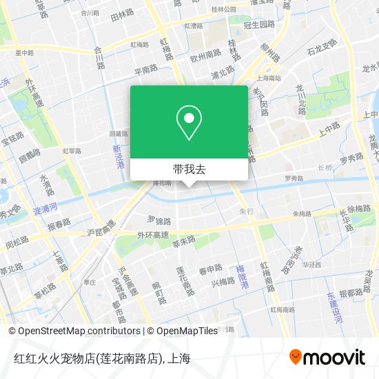 红红火火宠物店(莲花南路店)地图