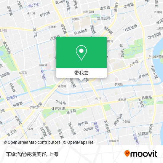 车缘汽配装璜美容地图