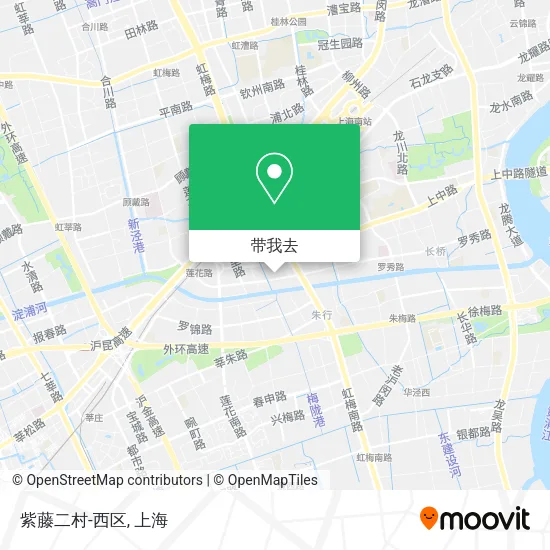 紫藤二村-西区地图