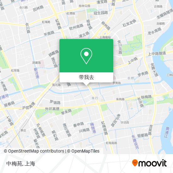 中梅苑地图