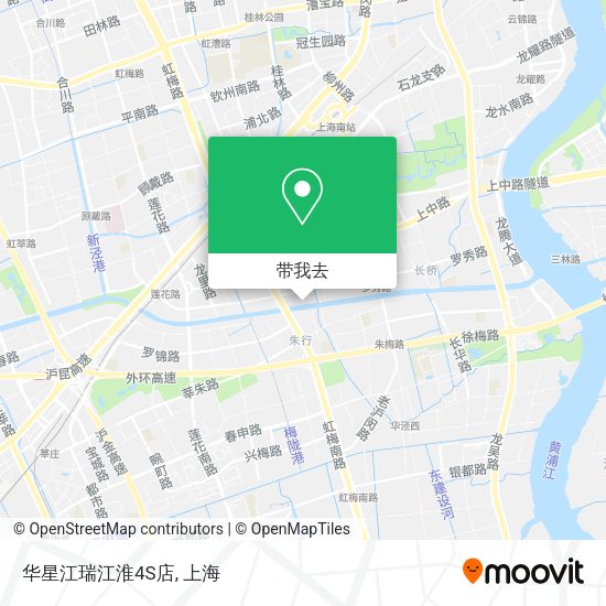 华星江瑞江淮4S店地图