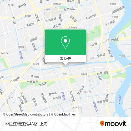 华星江瑞江淮4S店地图