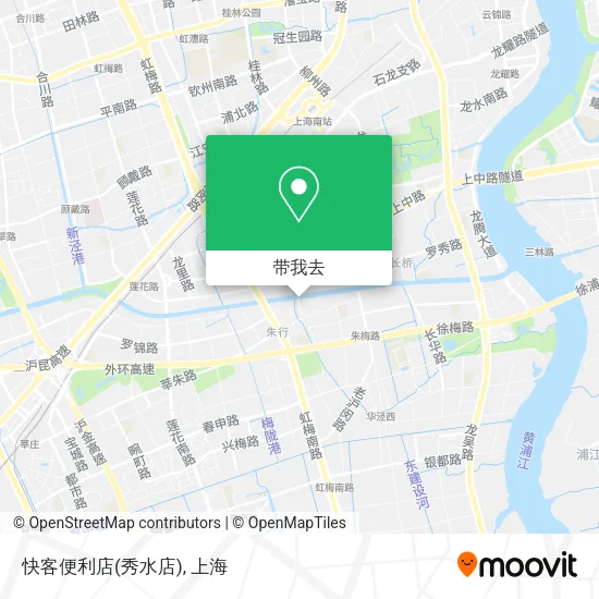 快客便利店(秀水店)地图