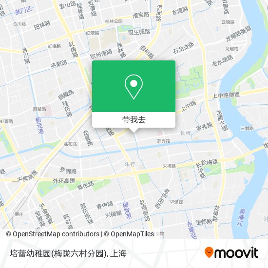 培蕾幼稚园(梅陇六村分园)地图