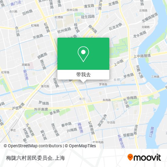 梅陇六村居民委员会地图