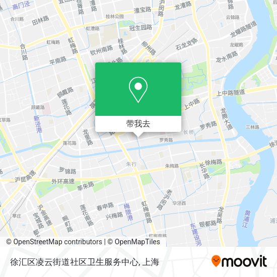 徐汇区凌云街道社区卫生服务中心地图