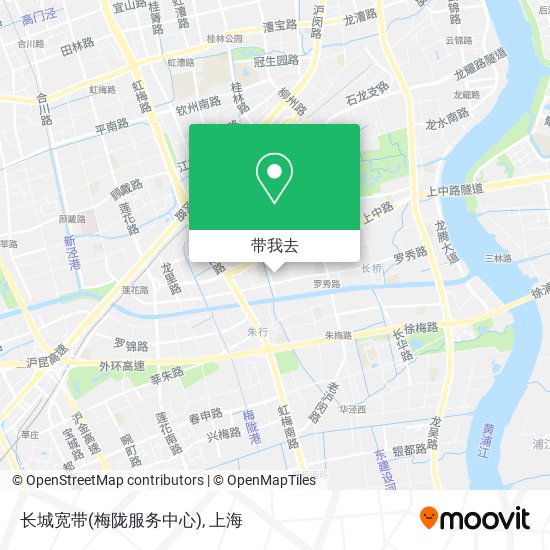 长城宽带(梅陇服务中心)地图