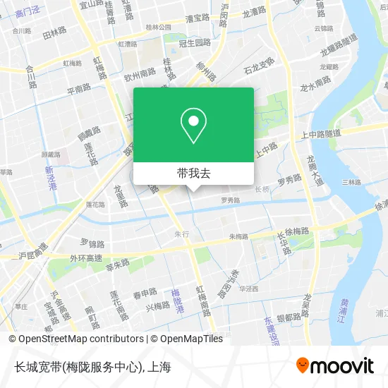 长城宽带(梅陇服务中心)地图