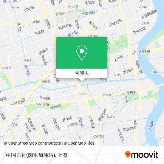 中国石化(闵永加油站)地图