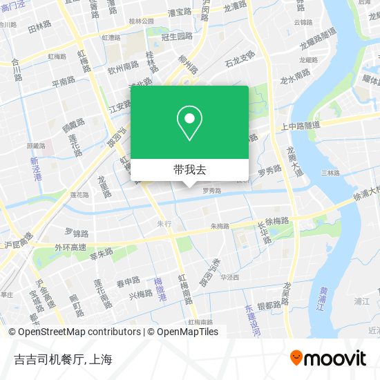 吉吉司机餐厅地图