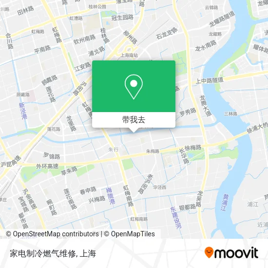 家电制冷燃气维修地图
