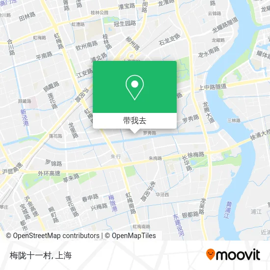 梅陇十一村地图