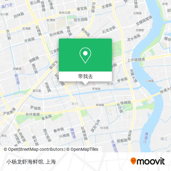 小杨龙虾海鲜馆地图