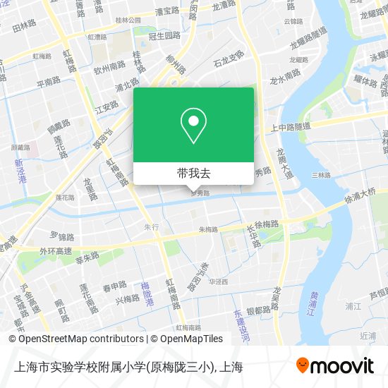 上海市实验学校附属小学(原梅陇三小)地图