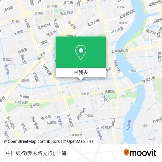 中国银行(罗秀路支行)地图