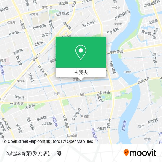 蜀地源冒菜(罗秀店)地图