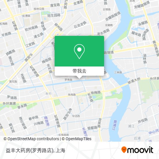 益丰大药房(罗秀路店)地图