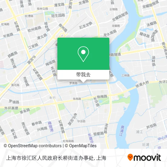 上海市徐汇区人民政府长桥街道办事处地图