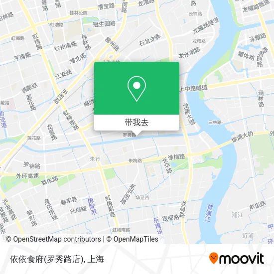 依依食府(罗秀路店)地图