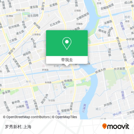 罗秀新村地图