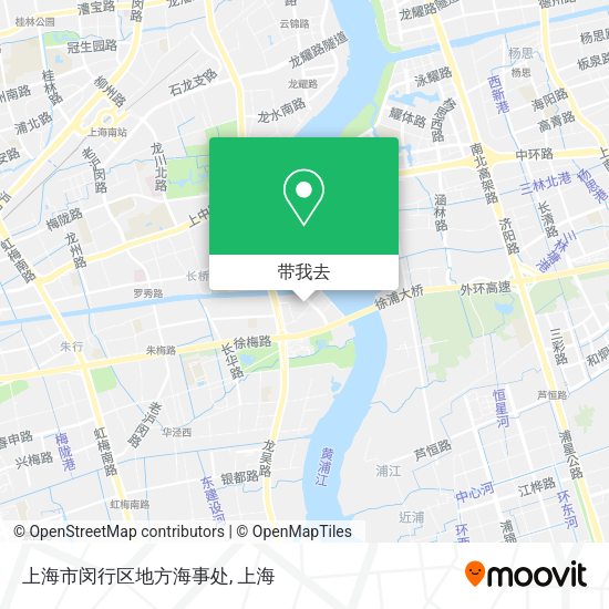 上海市闵行区地方海事处地图