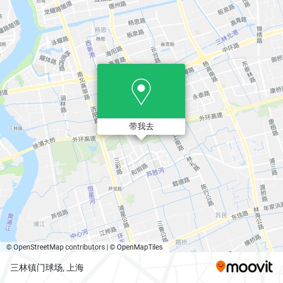 三林镇门球场地图