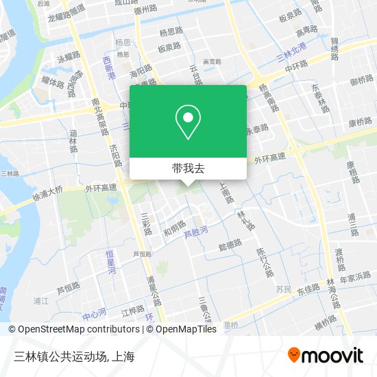 三林镇公共运动场地图