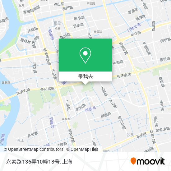 永泰路136弄10幢18号地图