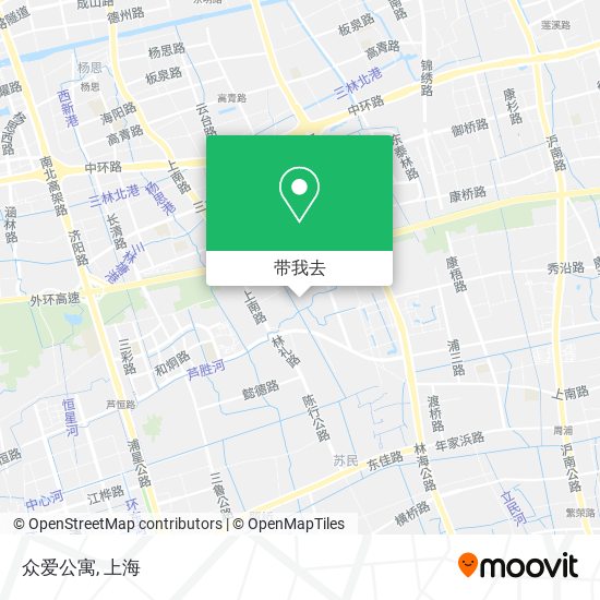 众爱公寓地图