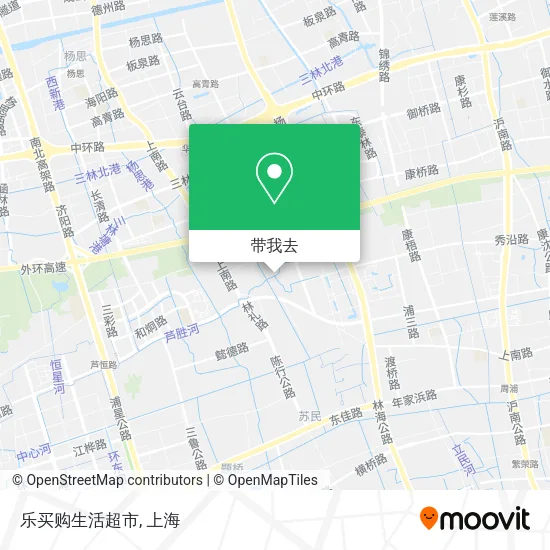 乐买购生活超市地图