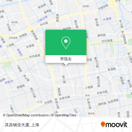 其昌钢业大厦地图